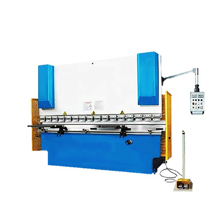 Produktivitas Tinggi wf67k 110 ton 2500 mm 5 axis CNC Press Rem Kanthi DELEM DA 66T DA69T sistem CNC