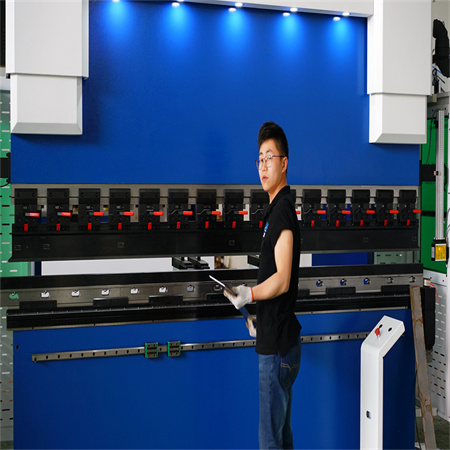 Accurl 8 Sumbu Mesin Rem Tekan dengan Sistem DA69T 3D CNC Press Brake Plate Mesin Bending untuk Pekerjaan Konstruksi