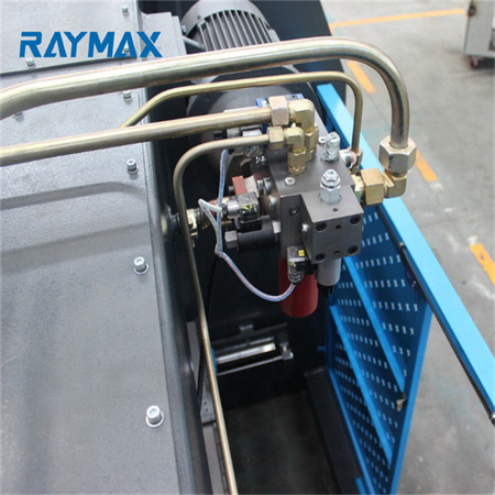 Rongwin semi-otomatis mlengkung mesin hydraulic nc press brake rega