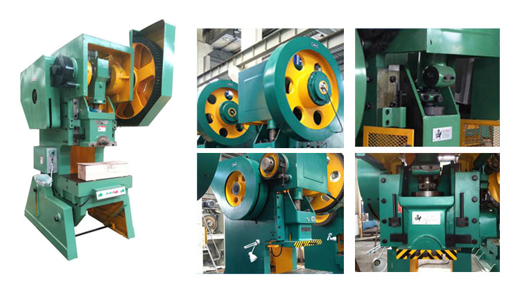 400 Ton Pneumatic Power Punch Press Mechanical Mesin Punching Eksentrik