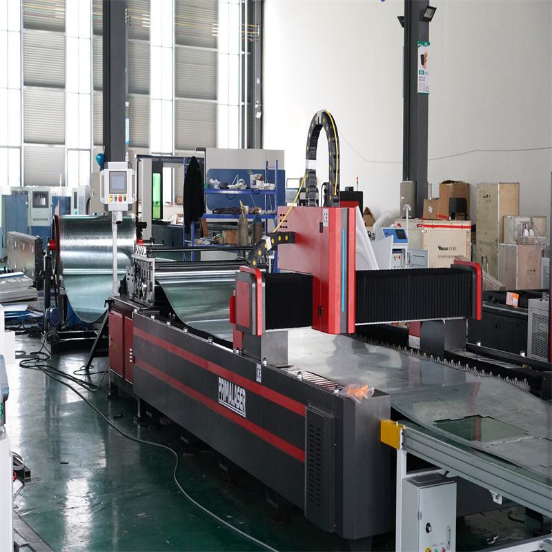 Mesin Pemotong Laser Serat Cnc 1000w 2000w Kanggo Pemotongan Tabung Baja Logam Aluminium