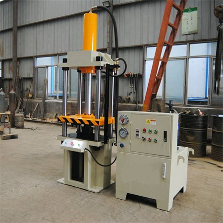 bahan logam extrusion kadhemen mbentuk cethek motorized 20ton papat kolom hydraulic press