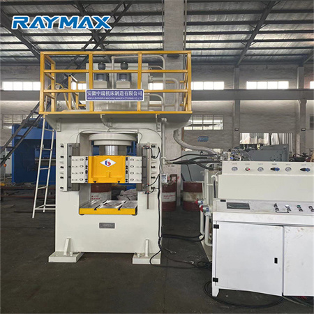High-Kapasitas Hydraulic Press karo Precise Ram plate feed liwat 4-kolom Guide