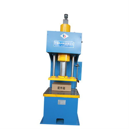 Servo feeder hydraulic thermoforming press kanggo sheet plastik