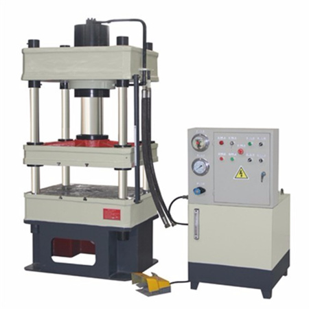H-Frame Deep-Drawing Hydraulic Press ing Garis Otomatis kanggo Dished Heads saka Coil 450/800/1000/1500 Ton