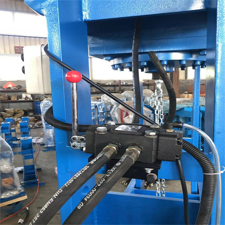 Dhukungan Layanan Kustomisasi Four-column Four-beam 100 Ton Hydraulic Press Machine Kanthi Conveyor Belt