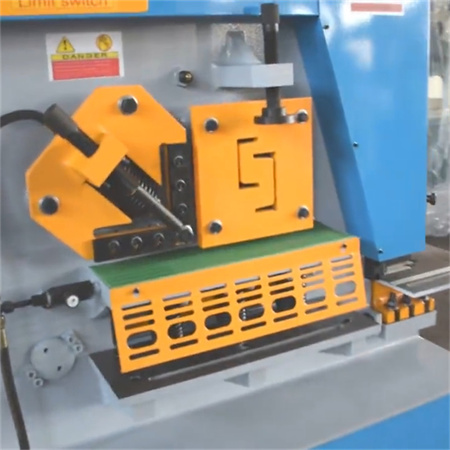 Q35Y Series Multifunctional hydraulic ironworker gabungan punching lan shearing machine Mesin Pemotong Logam Sudut