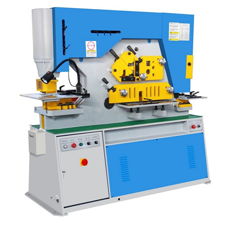 Metal Sheet Ironworker Machine Multi Fungsional Ironworker Press Machine Hydraulic