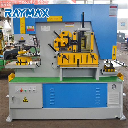 Pabrik Mesin Tukang Besi CNC Punching lan Shearing for Sale China Hydraulic Pressing Metal Products Machine