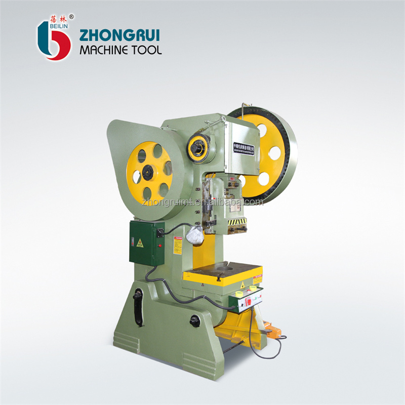 J23 Series Mechanical Power Press 250 Kanggo 10 Ton Punching Machine Kanggo Metal Hole Punching