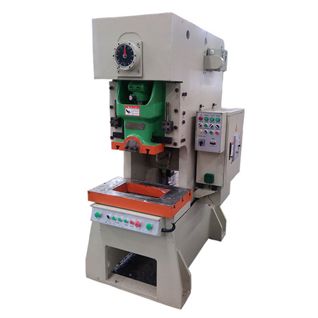 J21 JB23 seri punching hole crank press mechanical, coin stamping machine automation with CNC feeder