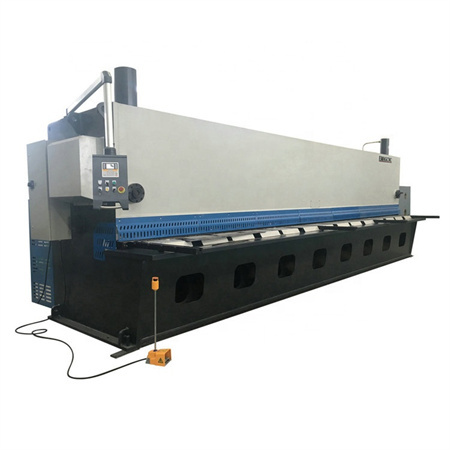 CNC sheet wesi logam mesin nglereni stainless steel mesin piring geser digunakake mesin guillotine hydraulic for sale