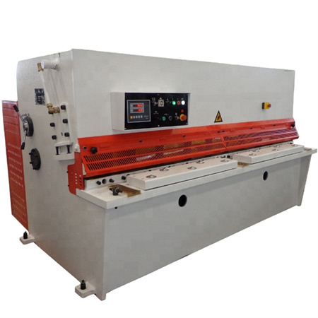 Pabrik China 4-25mm ketebalan lembaran logam lan piring Hydraulic guillotine shearing machine cutter