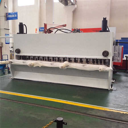 Kualitas apik qc11y-12x4000 CNC hydraulic guillotine mesin shearing