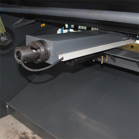 Sistem NC E21S QC11K RAS 12X3200 lembaran logam cutting hydraulic guillitone shearing machine, galvanis sheet cutting machine