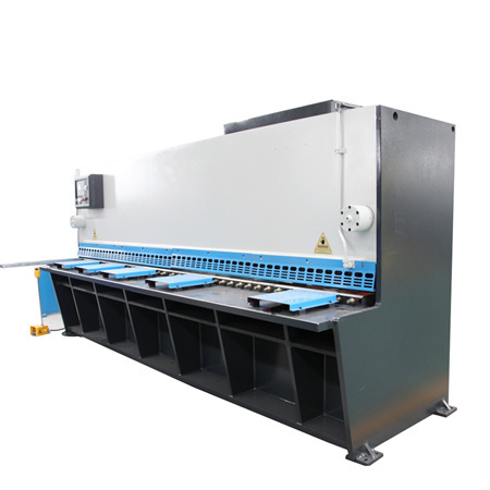 MD11 Controller Metal Sheet Hydraulic Cutting Shearing Machine, Automatic Guillotine Cutter kanggo 4 MM Aluminium Plate Shear