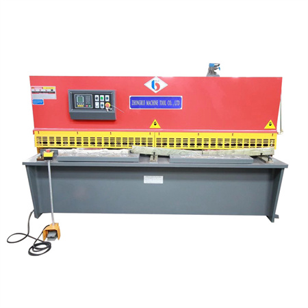 tugas abot QC11Y 20X2500 sheet hydraulic NC guillotine mesin shearing