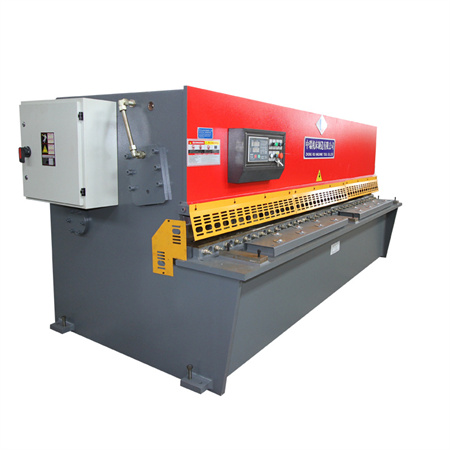 akurasi pemotongan dhuwur QC12Y 4x2500 sheet metal shearing machine plate steel hydraulic shearing machine