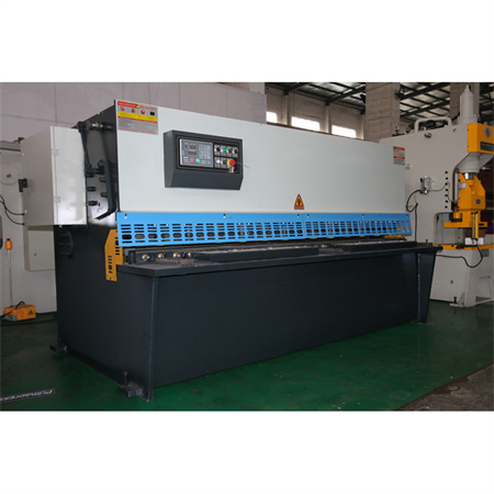 WE67K 100/3200 CNC Hydraulic Press Rem 4 + 1 sumbu sistem CNC mesin geser