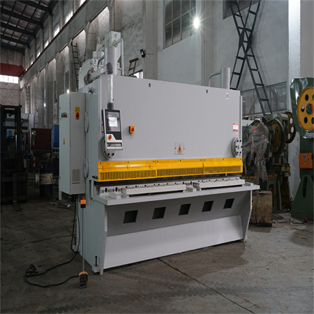 mesin shearing hydraulic / nglereni guillotine sheet metal kanggo LVDCNC