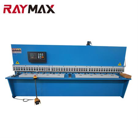 CNC metal plate cutter otomatis hydraulic sheet metal shearing machine kanggo piring baja