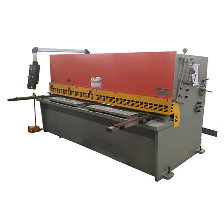 Dhuwur Precision Sheet Metal Hydraulic Guillotine Shearing Cutting Machine CNC Control Hydraulic Shearing Machine Produsen