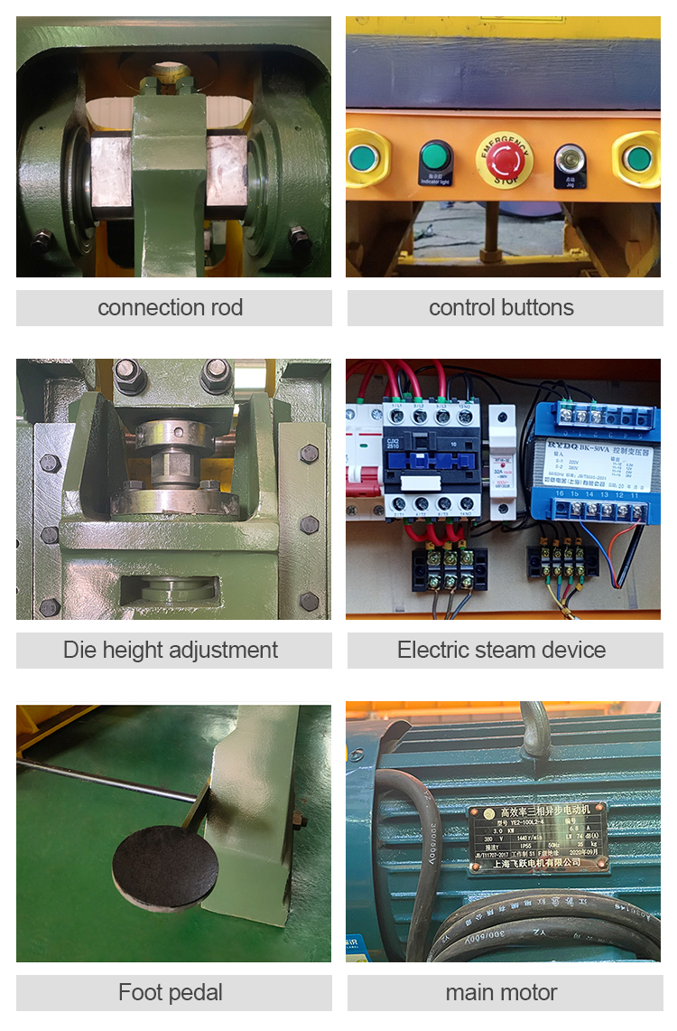 Deepthroat 16 Ton Punch Mechanical Punching Machine Kanggo Sheet Metal